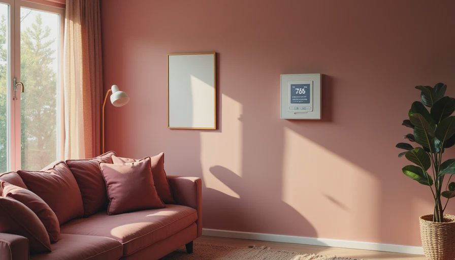 Visual context for honeywell thermostat