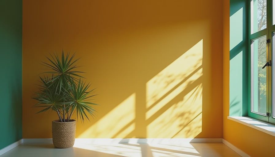 Visual context for motorized shades