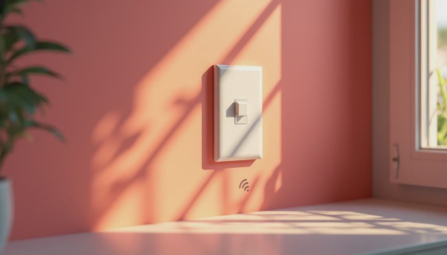Visual context for z wave light switch