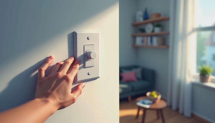 Illustration for z wave dimmer switch