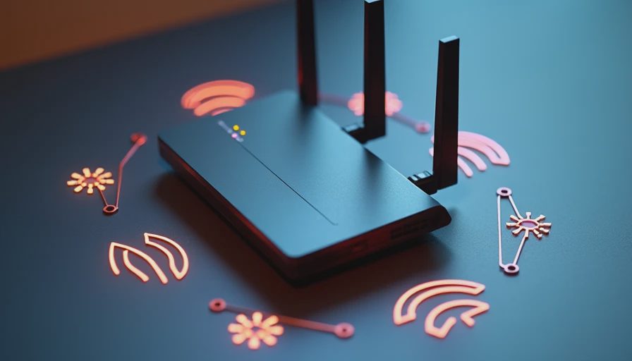 Visual context for wireless and router