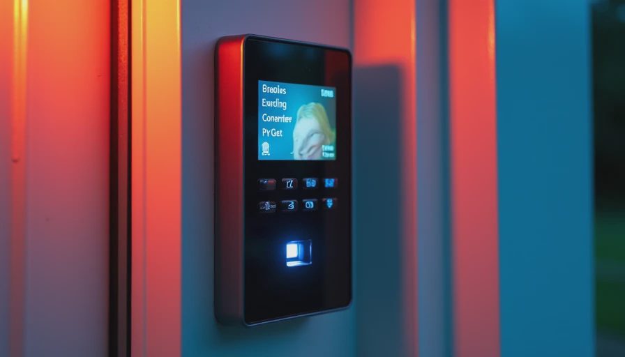Illustration for home security systems