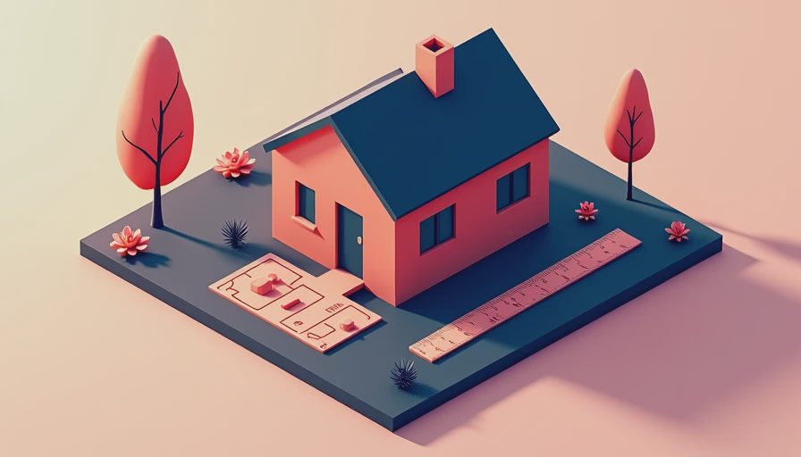 Visual context for small home plans