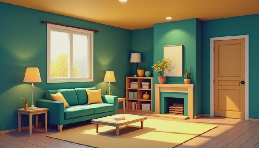 Illustration for basement lighting ideas